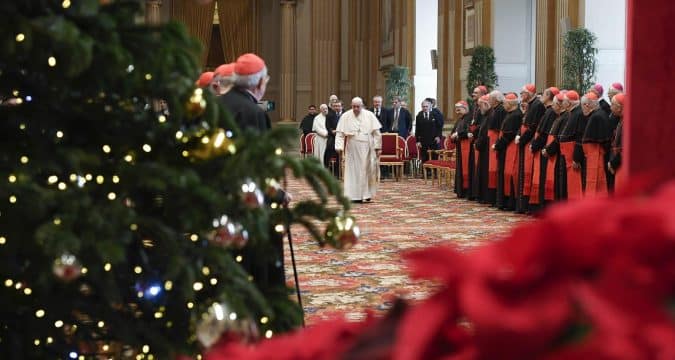 Gospel call to conversion lasts a lifetime, pope tells Curia