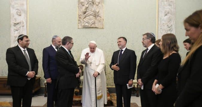 Pope supports Jewish-Catholic project for social justice