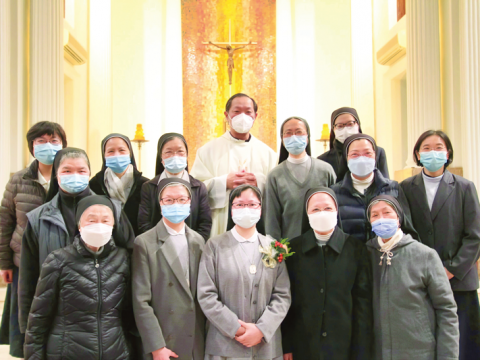 First profession for Canossian sister