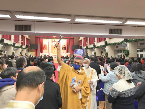 Joyful 70th anniversary celebration for Holy Family Parish