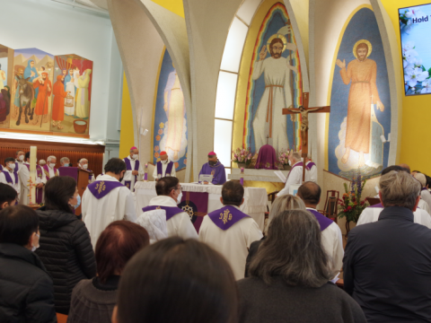 Final pilgrimage for Father Tommy Murphy