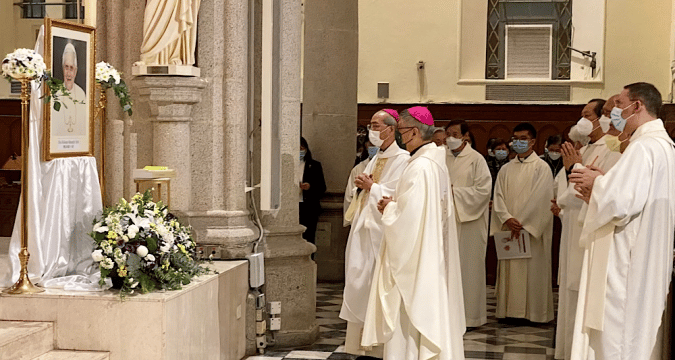 Hong Kong pays homage to Pope Benedict XVI at requiem Mass