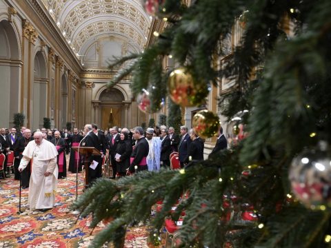 Pope calls for peace, urges ambassadors to safeguard the weakest