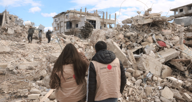Church helps with the aftermath in Syria