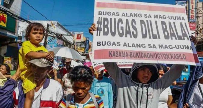 Filipino farmers decry soaring food and fuel prices