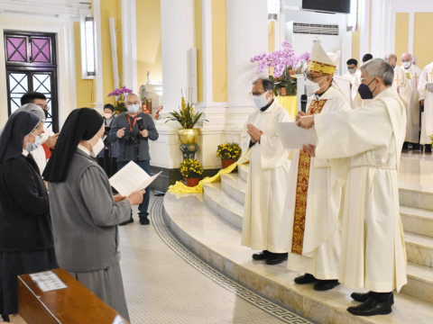 Celebrating the consecrated life: joy and thanksgiving…