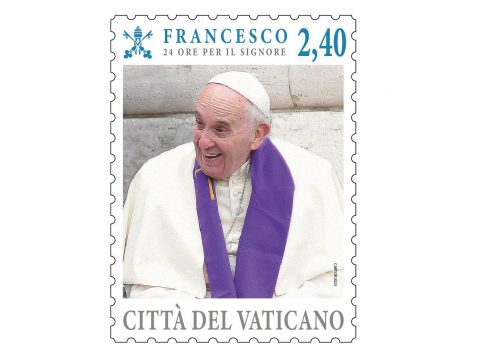 Stamps commemorate pope’s 10th anniversary
