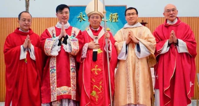 Salesian ordained a deacon in Taipei