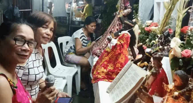 Chanting the passion of Christ in the Philippines