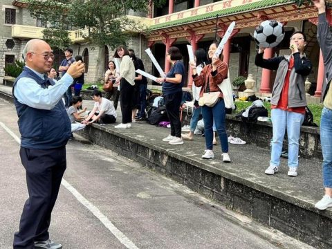 Football match unites Church groups