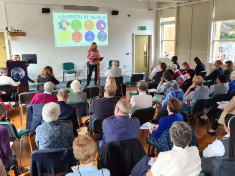 Catholic climate group urges faith values in finances