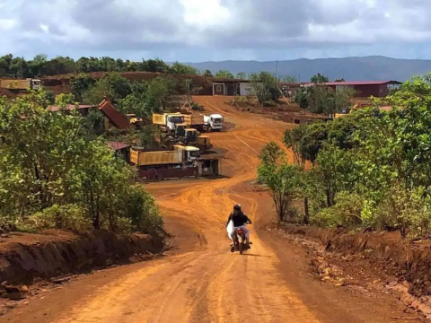 Uproar over mining on historic Philippine island