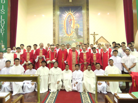 Dominican friar ordained in Hong Kong