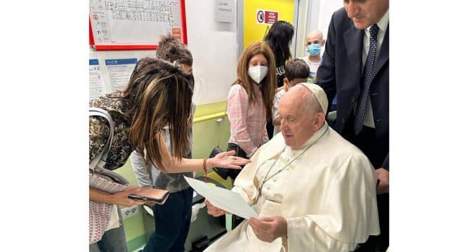 Update: Pope Francis back at Vatican