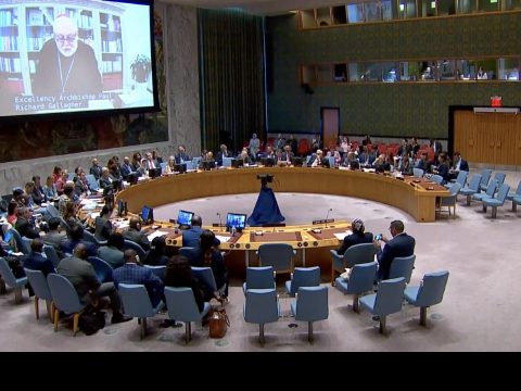 ‘Wars are not just,’ pope tells UN Security Council