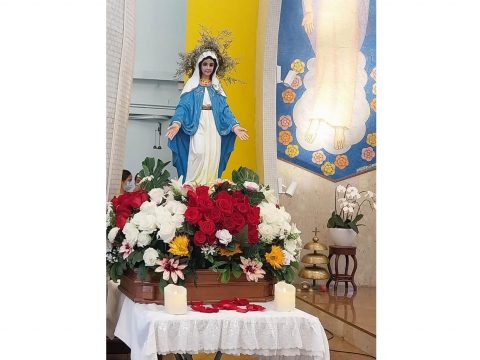 Month of May devotion to the Blessed Virgin at Garden Road