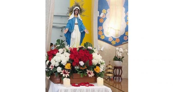 Month of May devotion to the Blessed Virgin at Garden Road