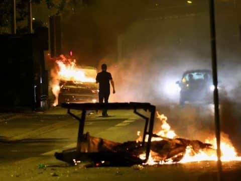 Plead for dialogue and peace as violent riots convulse France