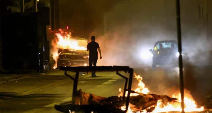 Plead for dialogue and peace as violent riots convulse France