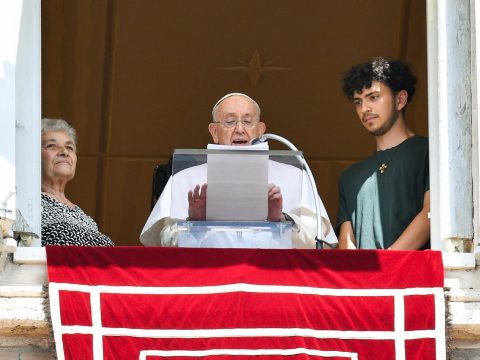 God walks with us, pope tells marginalised youth on podcast