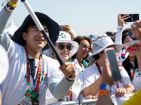 ‘Do not be afraid,’ Pope Francis tells young people at WYD 2023