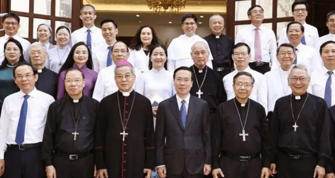 President of Vietnam meets with country’s bishops