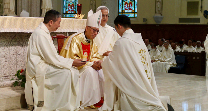New diocesan priest ordained for Hong Kong