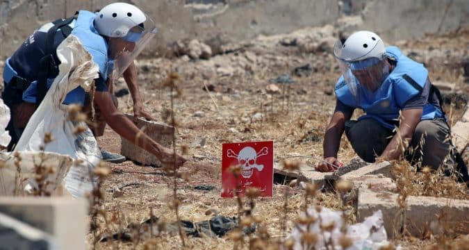 Holy See urges more nations to ban cluster munitions