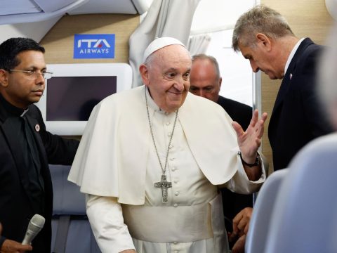 Pope says religion and culture can be misused to frighten and oppress