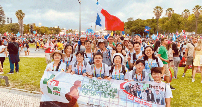 World Youth Day journey of a Hong Kong parish