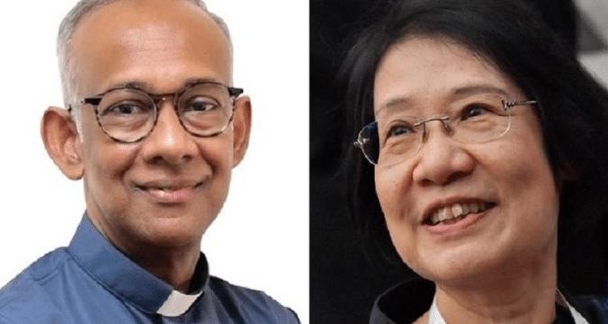 Two Asians speak at the synod