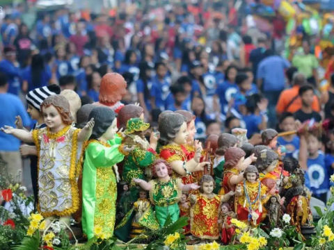 Don’t get scammed, Santo Niño is not for luck, Filipinos warned