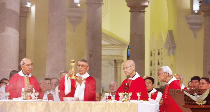 Church should be a healing station on the battlefield of life, Cardinal Chow says