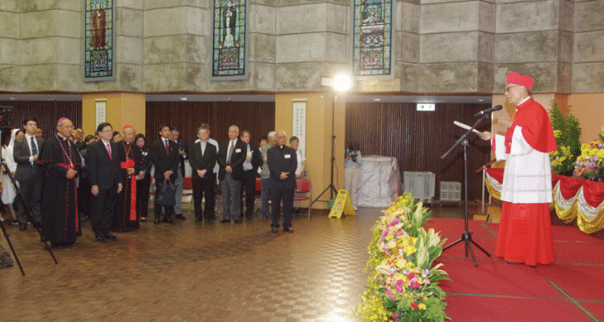 Church ready to collaborate with people of goodwill, Cardinal Chow says