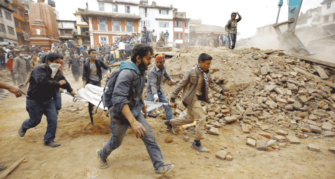 At least 119 dead as earthquake jolts Nepal
