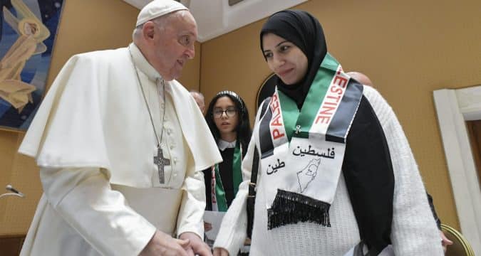 Pope held separate meetings with Israelis, Palestinians at Vatican