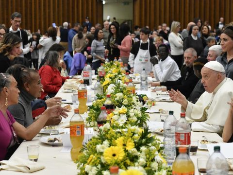 ‘Poverty is a scandal,’ pope says