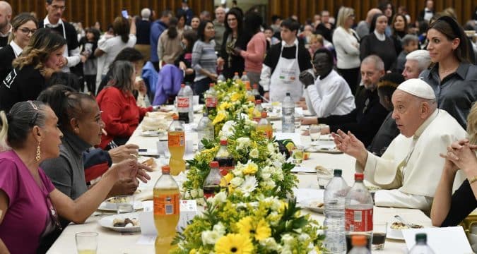 ‘Poverty is a scandal,’ pope says