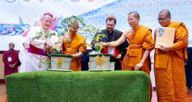 Buddhist-Christian dialogue calls for shared action to spread hope