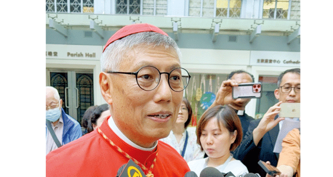 Human connection first, then walk together, cardinal says