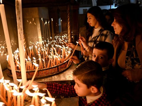 Muted Christmas in Bethlehem