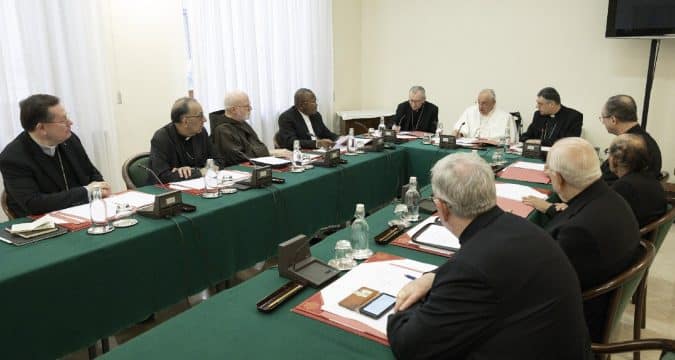 Pope and Council of Cardinals discussed role of women in the Church