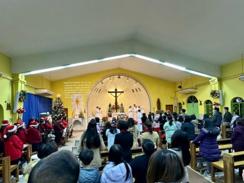 Christmas Vigil Mass at St. Vincent’s Church