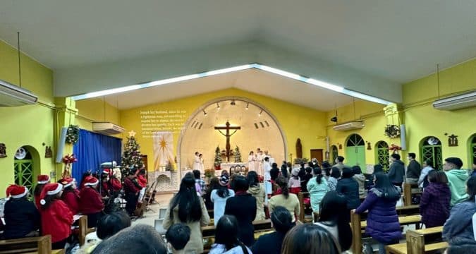 Christmas Vigil Mass at St. Vincent’s Church