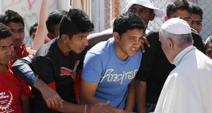Beyond legal status, refugees need recognition of dignity, pope says