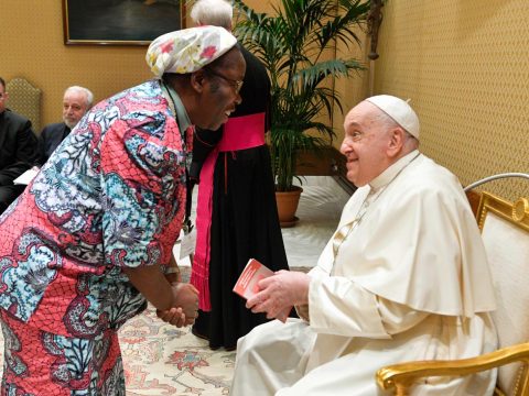 Pope asks theologians study the Marian dimension of the Church
