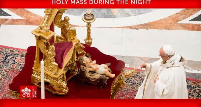Pope Francis’ Christmas vigil Mass: ‘He becomes finite for our sake.’