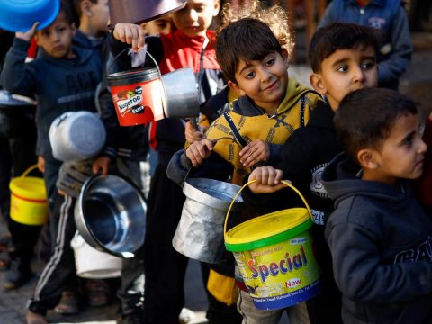 Children from Gaza arrive in Rome for medical treatment