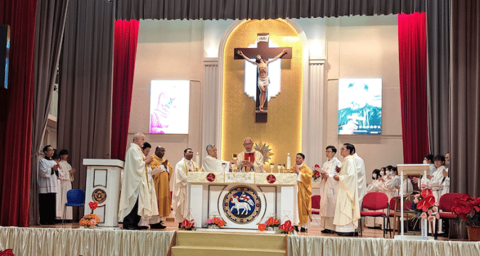 Celebrating 71st anniversary of Holy Family Parish