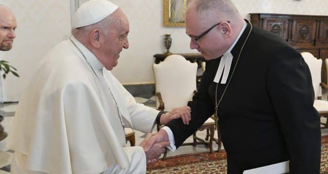 Saints are models of discipleship, not ecumenical obstacles, pope says